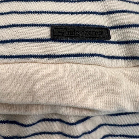 My Little Cozmo Stripe Playset in Navy and Cream - Picture 3 of 9